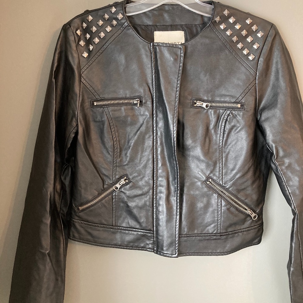 BB Dakota Stud Leather Jacket